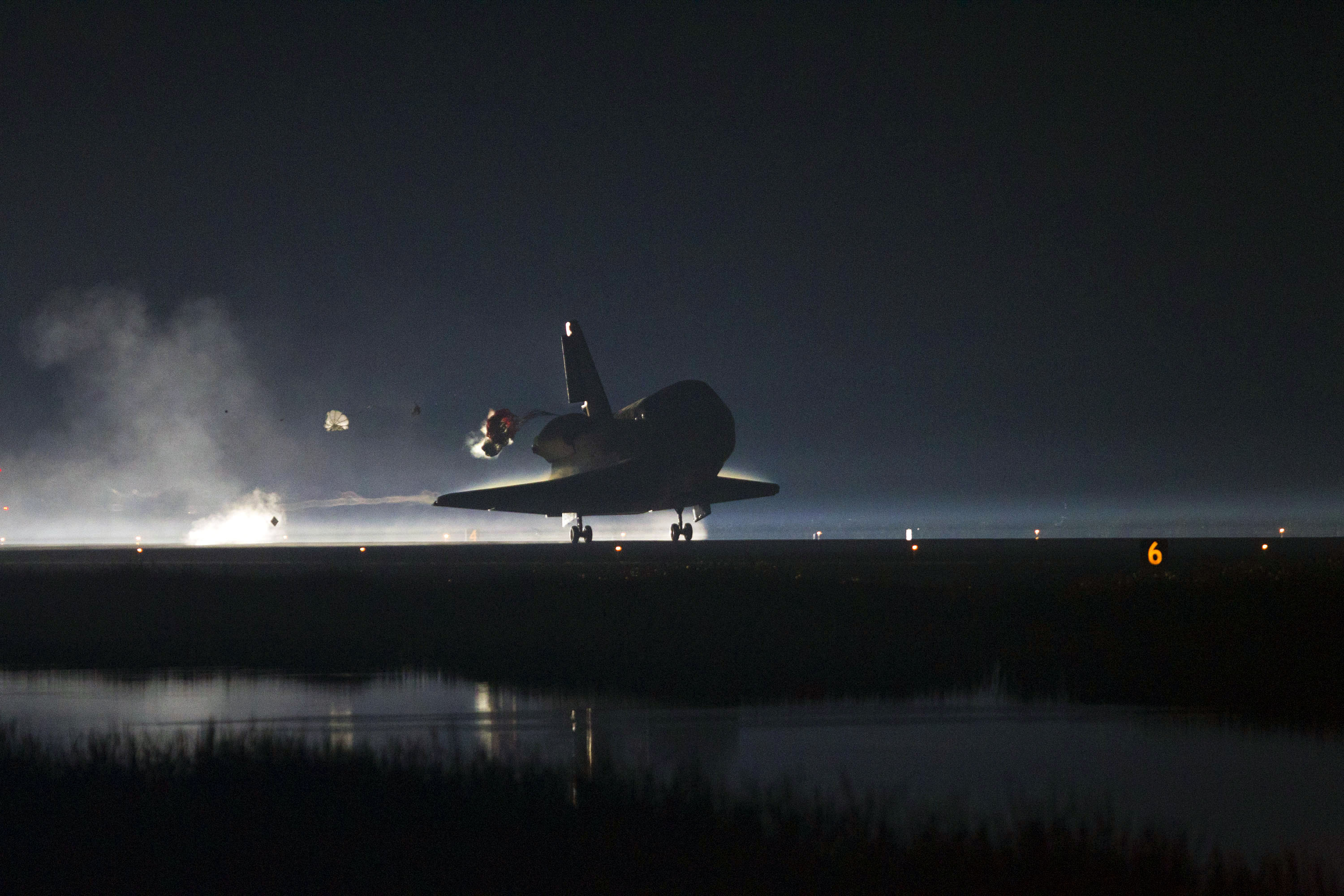 The Final Landing of STS-135 Atlantis