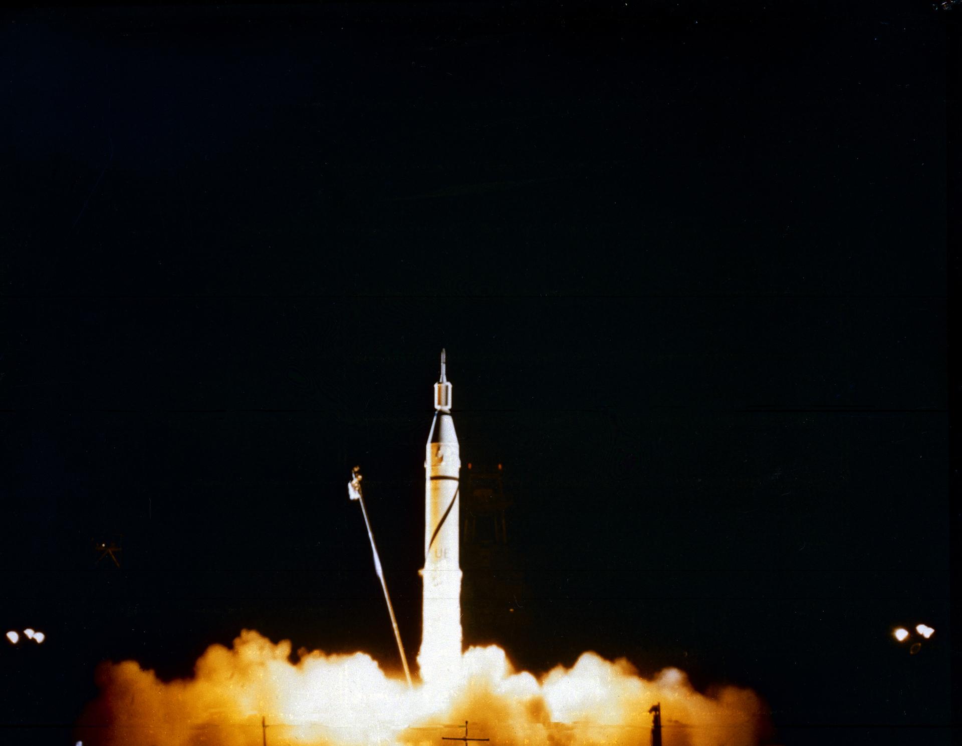 Launch of Jupiter-C/Explorer 1