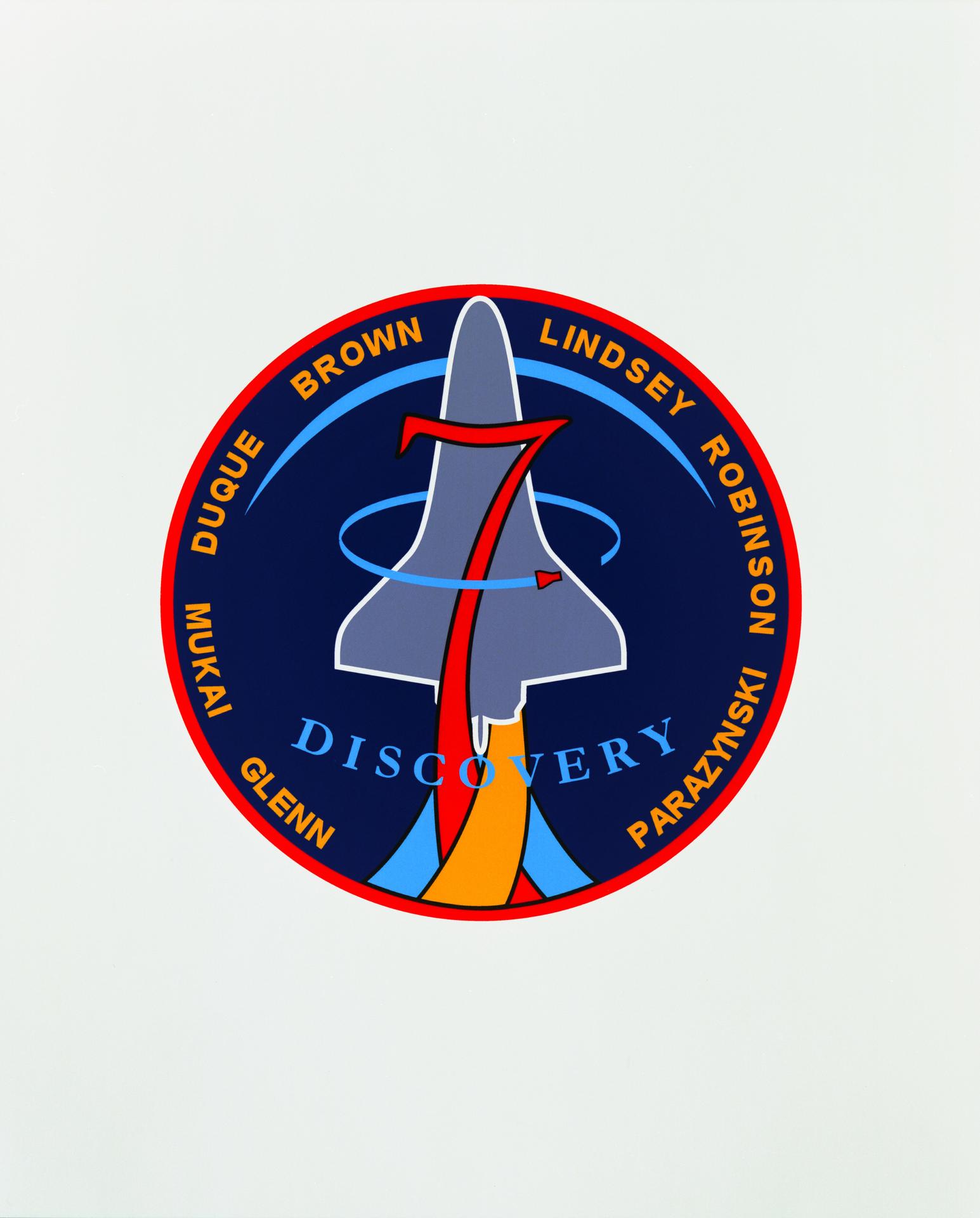 STS-95 mission patch