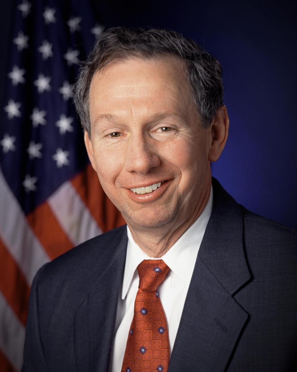 KENNEDY SPACE CENTER, FLA. - Official portrait of NASA Administrator Michael Griffin. Nominated by President George W. Bush and confirmed by the United States Senate, Griffin began his duties as the 11th Administrator of the National Aeronautics and Space Administration on April 14, 2005. As Administrator, he leads the NASA team and manages its resources as NASA seeks to advance The U.S. Vision for Space Exploration.