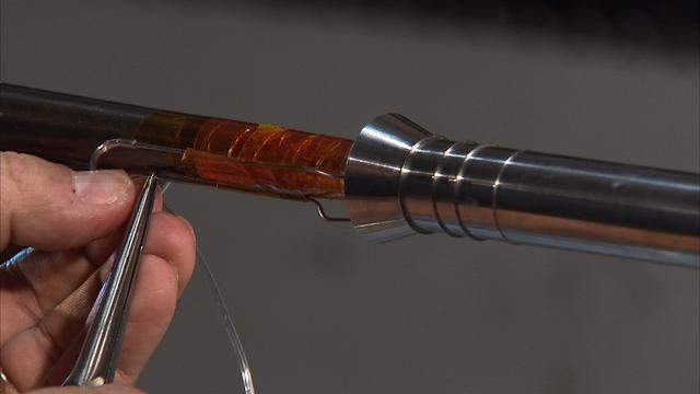Active damper wind tunnel test in support of the development of Constellation/Ares.  Testing of the 1% and .548% models for active damper and wall interference assessment in support of the Ares/CLV integrated vehicle. This test occurred at the 11 foot wind tunnel at the Ames Research Center, California.  This image is extracted from  high definition video file and is the highest resolution available.  