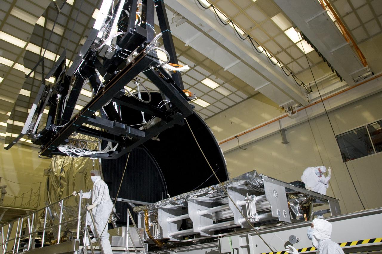 SIX OF THE EIGHTEEN JAMES WEBB SPACE TELESCOPE MIRROR SEGMENTS ARE BEING PREPPED TO MOVE INTO THE X-RAY AND CRYOGENIC FACILITY FOR TESTING.