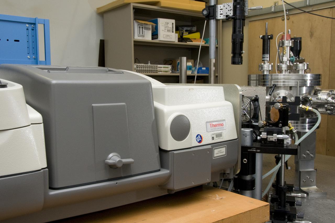 HIGH TEMPERATURE EMISSOMETER SYSTEM (HITEMS) SHOWING FTIR