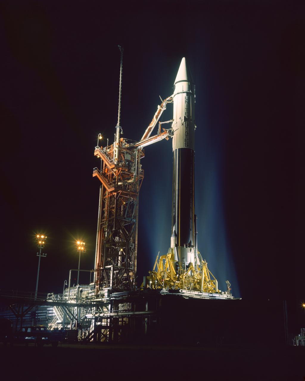 Pre-launch of Centaur 4 A/C 4 from Pad 36A.