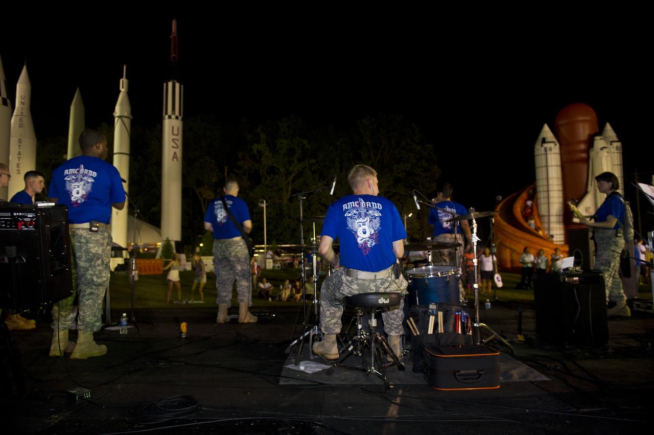 GUESTS WERE TREATED TO A FABULOUS FIREWORKS DISPLAY BESIDE THE DAVIDSON CENTER PAVILION AT THE END OF THE NIGHT