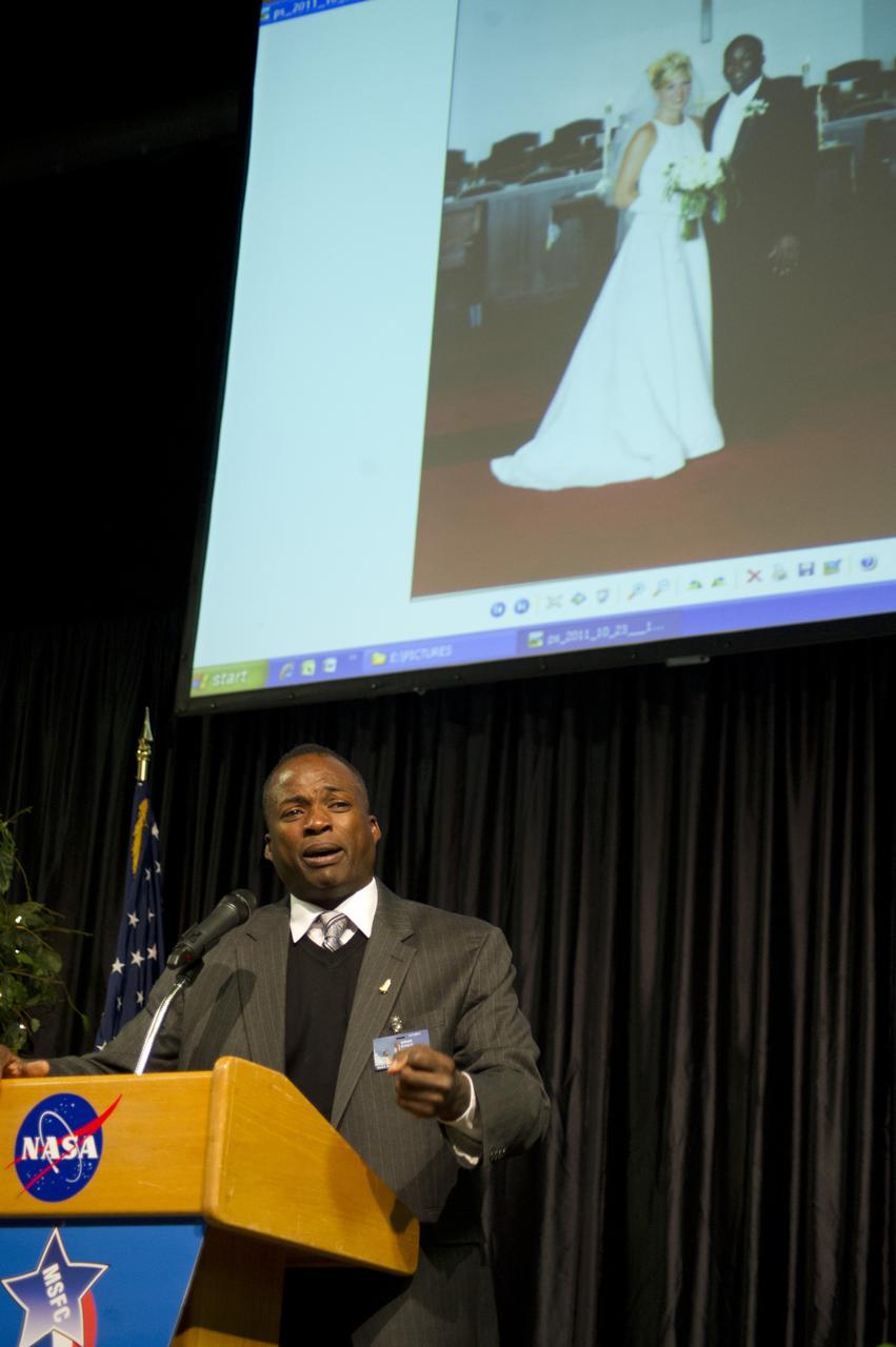 SIRAN STACY RELATES DETAILS OF HIS PERSONAL LOSSES DURING "THANKS FOR GIVING" PROGRAM