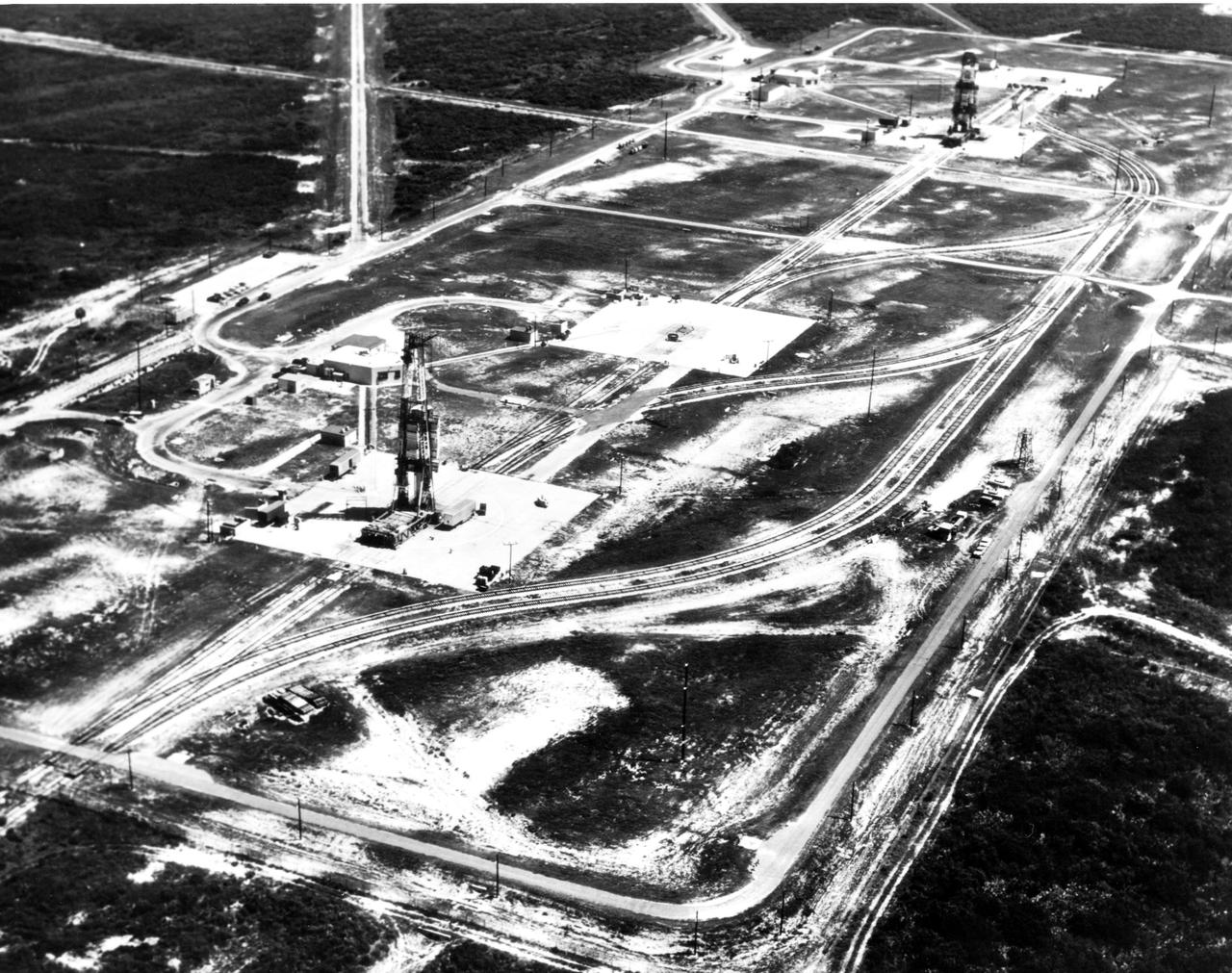 KENNEDY SPACE CENTER, FLA. - This view shows the launch pad that Explorer 1 launched from in 1958.