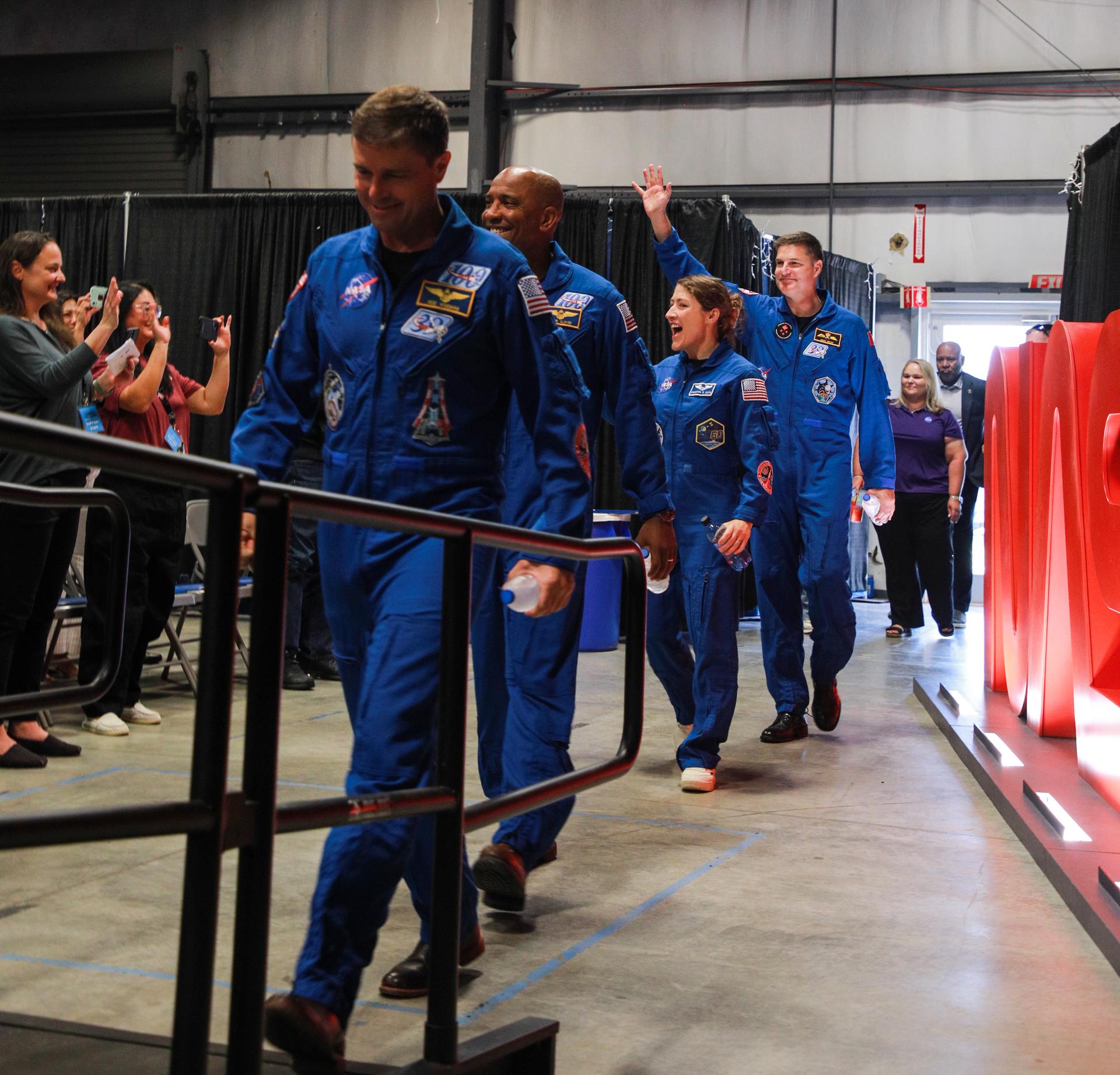 Artemis II Crew Visits Marshall