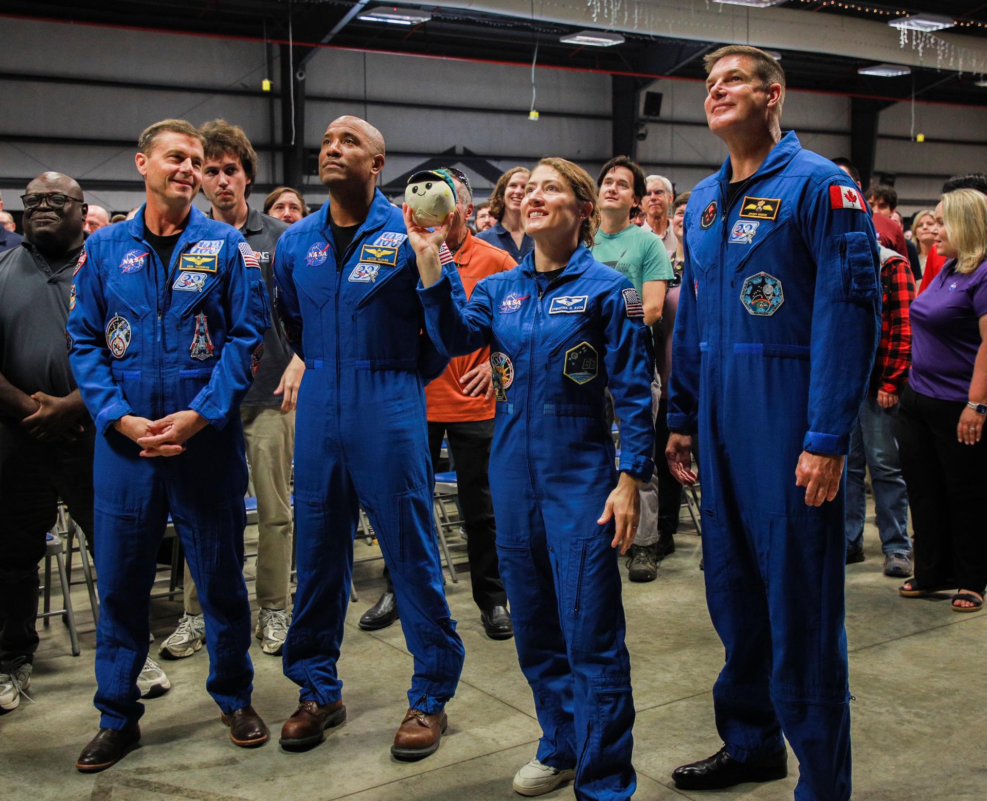 Artemis II Crew Visits Marshall