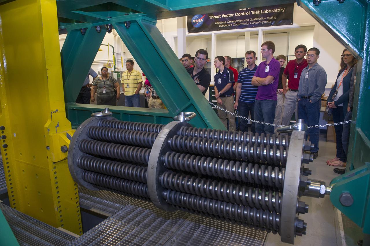 MIRANDA HOLTON GIVES OVERVIEW OF THRUST VECTOR CONTROL LAB