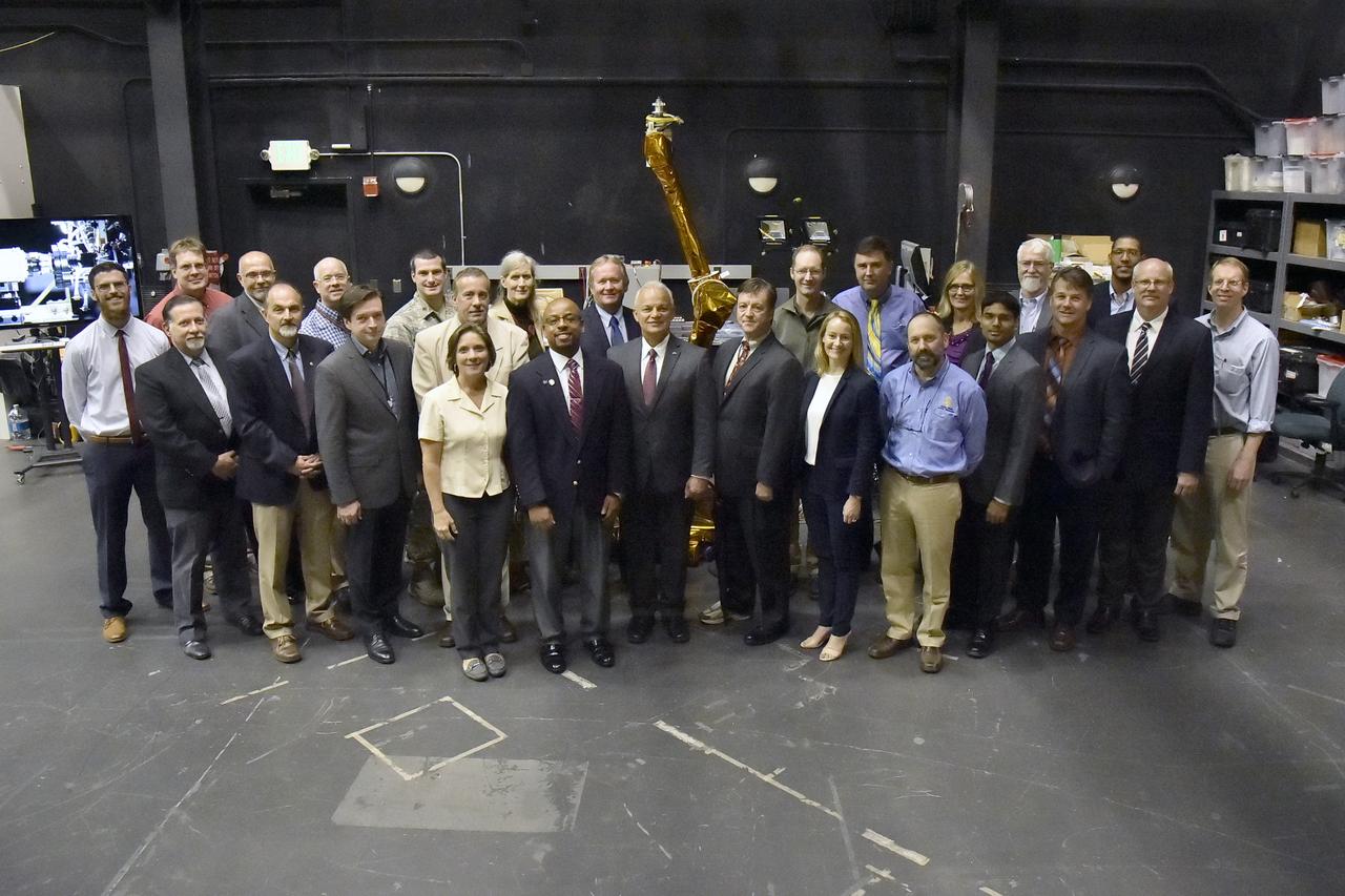 WASHINGTON, D.C.---S&T Partnership Forum In-Space Assembly Technical Interchange Meeting-On September 6th 2017, many of the United States government experts on In-Space Assembly met at the U.S. Naval Research Lab to discuss both technology development and in-space applications that would advance national capabilities in this area. Expertise from NASA, USAF, NRO, DARPA and NRL met in this meeting which was coordinated by the NASA Headquarters, Office of the Chief Technologist. This technical interchange meeting was the second meeting of the members of this Science and Technology Partnership Forum.