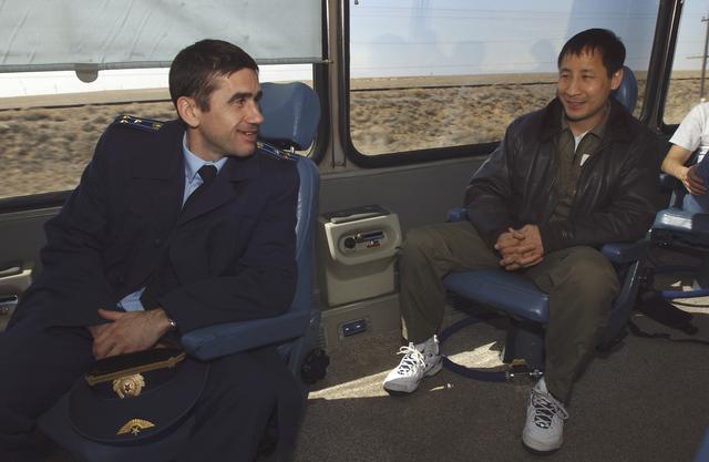 NASA image: Expedition 7 Soyuz Check