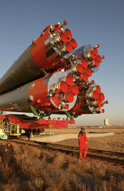 NASA image: Expedition 8 Soyuz Transport