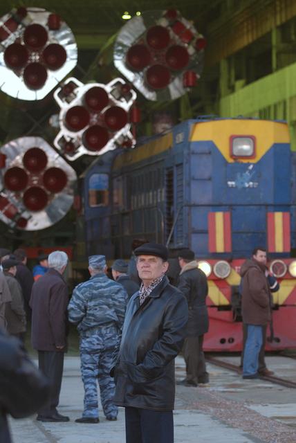 NASA image: Expedition 9 Soyuz Rollout