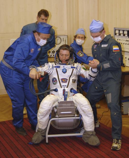 NASA image: Expedition 11 Launch Day