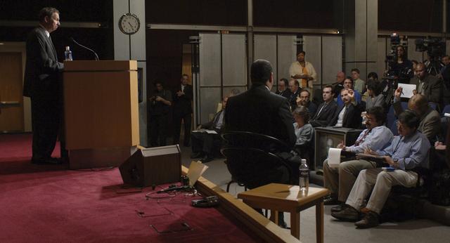 NASA image: Michael Griffin First Press Conference