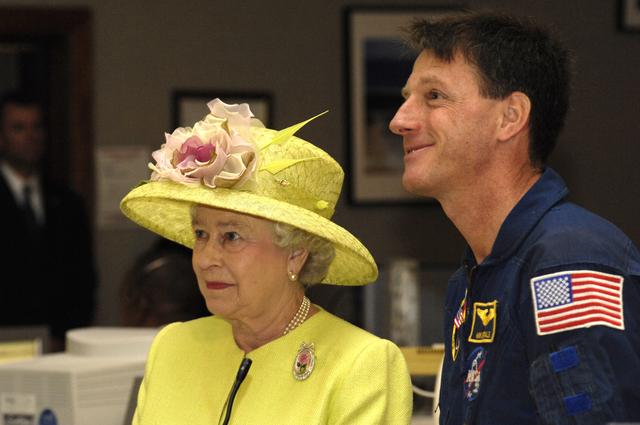 NASA image: Goddard Queen Visit