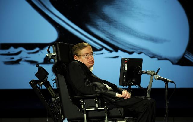 NASA image: Stephen Hawking NASA 50th