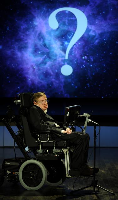 NASA image: Stephen Hawking NASA 50th