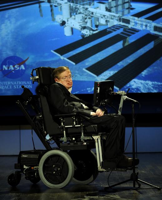 NASA image: Stephen Hawking NASA 50th