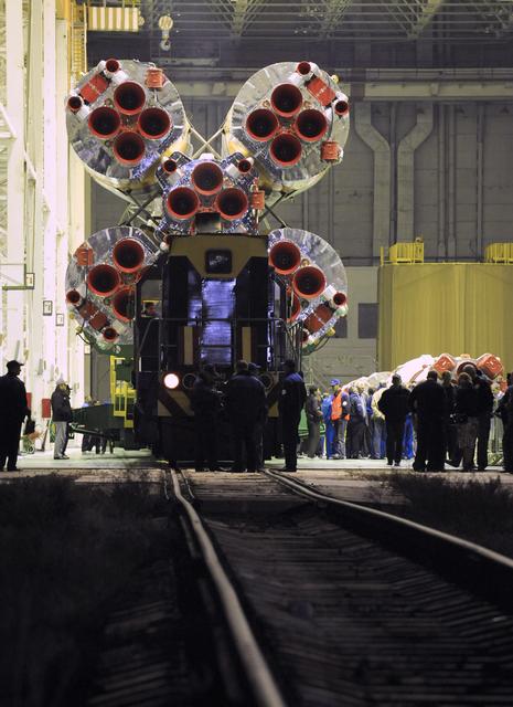 NASA image: Expedition 18 Soyuz TMA-13 Rollout
