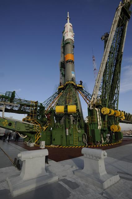 NASA image: Expedition 18 Soyuz TMA-13 Rollout