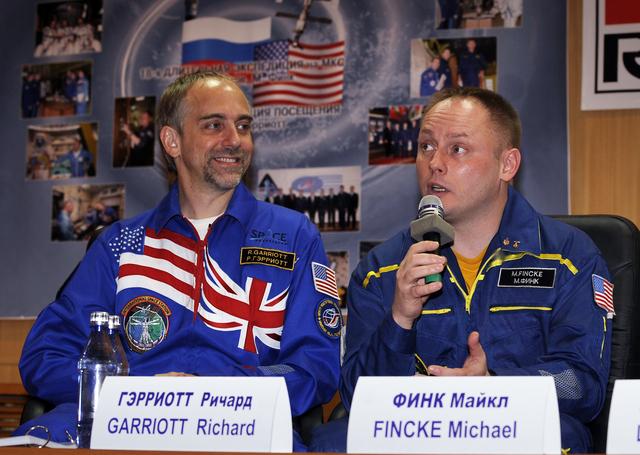 NASA image: Expedition 18 Press Conference