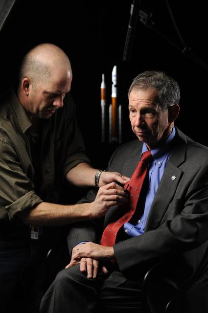 NASA image: Michael Griffin Television Interview