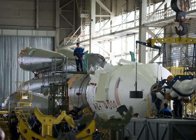 NASA image: Expedition 19 Soyuz Assembly