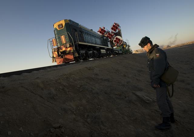 NASA image: Expedition 19 Soyuz Rollout