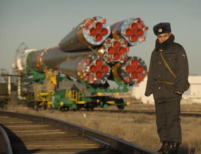 NASA image: Expedition 19 Soyuz Rollout