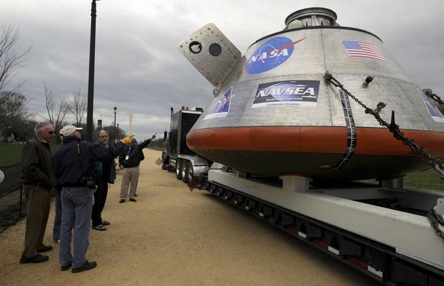 NASA image: Orion on the Mall