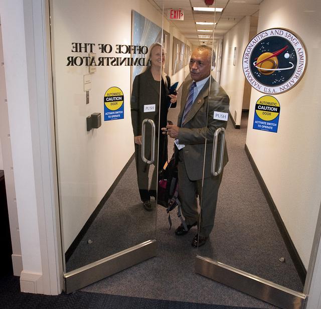 NASA image: Charles Bolden First Day As Administrator
