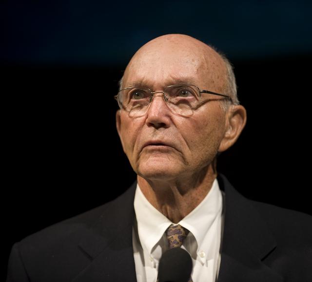 NASA image: Glenn Lecture With Crew of Apollo 11