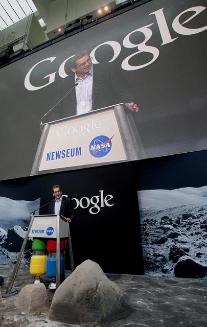 NASA image: Google Moon Press Conference