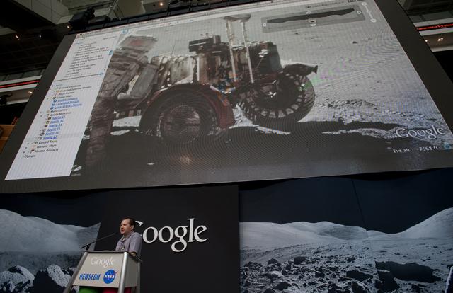 NASA image: Google Moon Press Conference