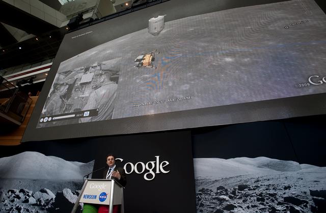 NASA image: Google Moon Press Conference