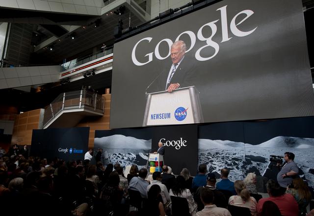 NASA image: Google Moon Press Conference