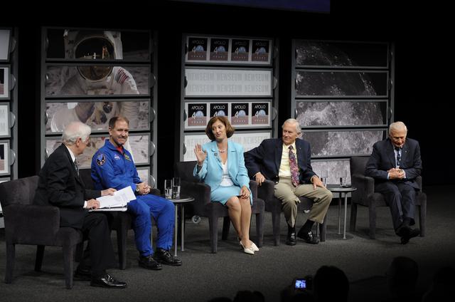 NASA image: Apollo 40th Newseum Panel Discussion