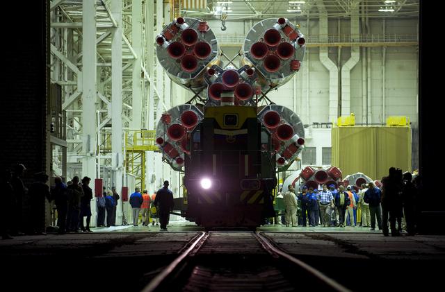 NASA image: Expedition 21 Soyuz Rollout