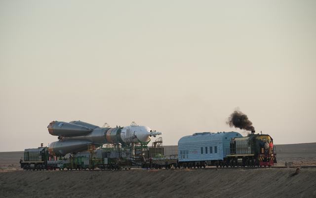 NASA image: Expedition 21 Soyuz Rollout