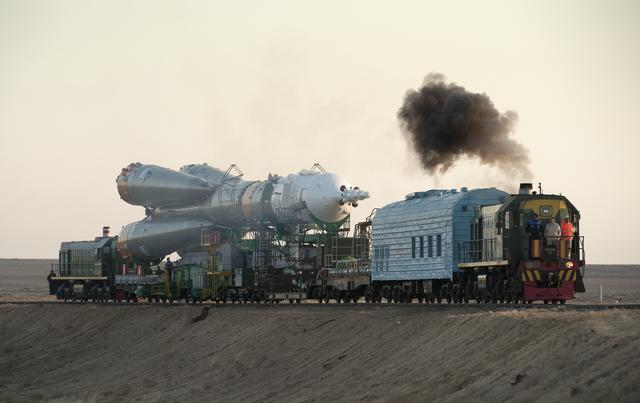 NASA image: Expedition 21 Soyuz Rollout