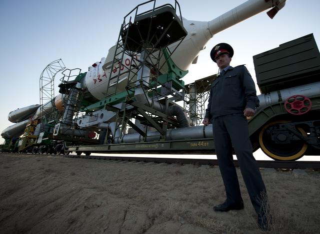 NASA image: Expedition 21 Soyuz Rollout