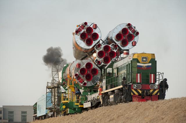NASA image: Expedition 21 Soyuz Rollout
