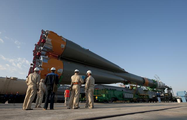 NASA image: Expedition 21 Soyuz Rollout