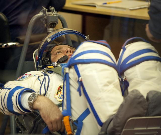 NASA image: Expedition 21 Crew Prepares For Launch