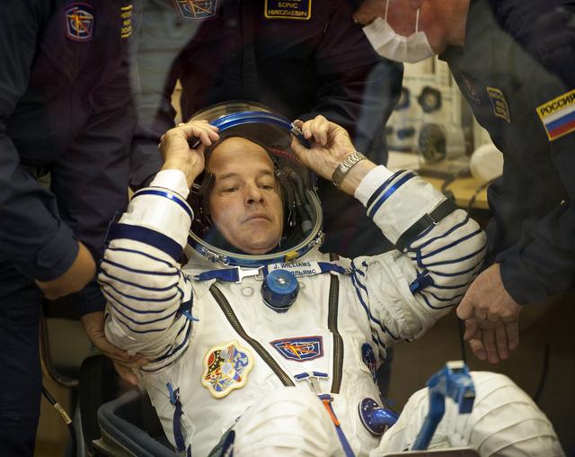 NASA image: Expedition 21 Crew Prepares For Launch