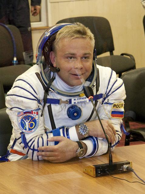 NASA image: Expedition 21 Crew Prepares For Launch