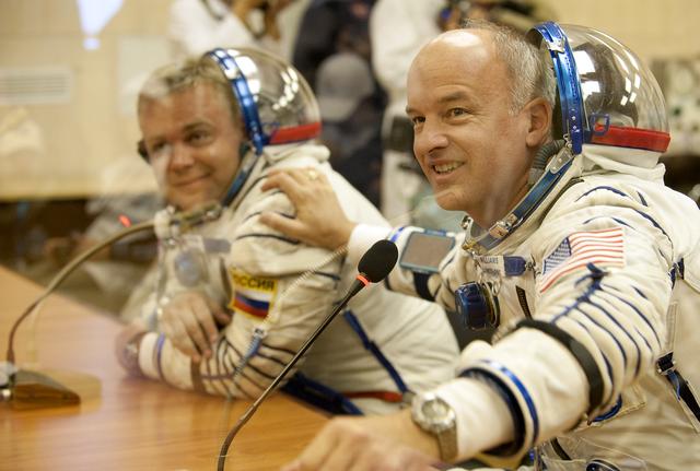 NASA image: Expedition 21 Crew Prepares For Launch