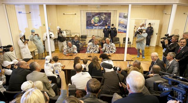 NASA image: Expedition 21 Crew Prepares For Launch